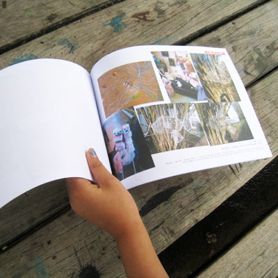 Dokumentation I . Durchblick . das kunterbunte Zaunprojekt auf dem Gr&auml;selberg 2013/2014 